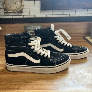 High top Vans sneakers
